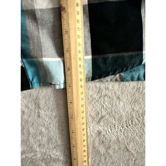 Tony Hawk Button Up Shirt Adult Size M Blue  Striped Skateboarding‎ Cotton Mens - Picture 7 of 9